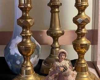 BRASS CANDLESTICKS