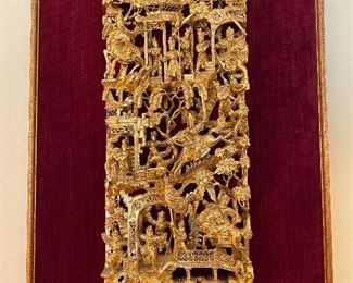 PAIR OF CHINESE PANELS