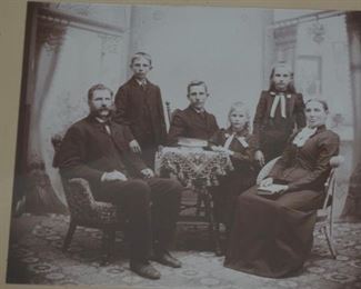 Large Framed Period Photograph