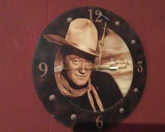 John Wayne clock