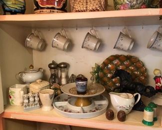 Cups, S/P shakers, other collectibles