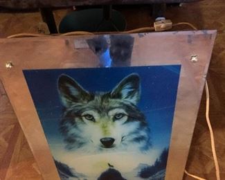 Wolf print