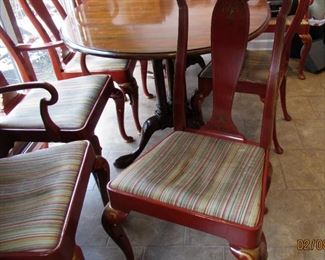 Seats will need updating, Yet, these baker chairs are remarkable, the finish and detailing is one of a kind.