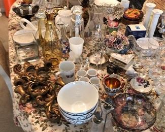 CHINA CRYSTAL BRIC A BRAC MORE