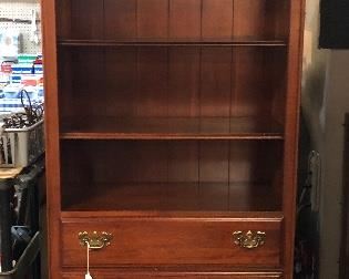 Large Solid Wooden Bookshelf 