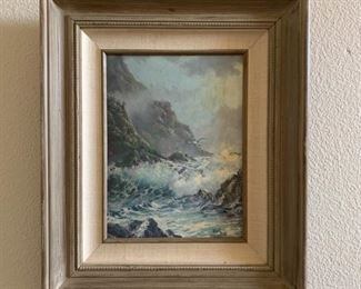 Robert Wee Signed Original Oil Painting