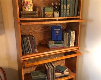 Barrister style bookcases