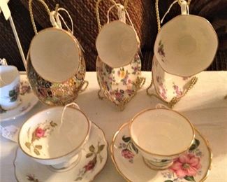 Cups and saucers