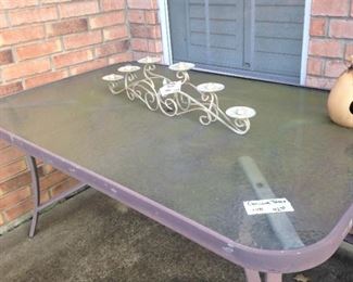 Patio table