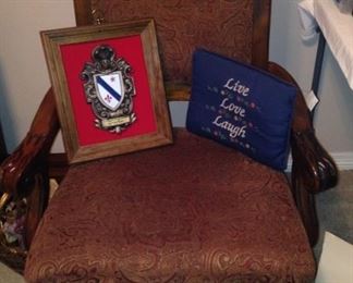 "Live . . . Love . . . Laugh" pillow