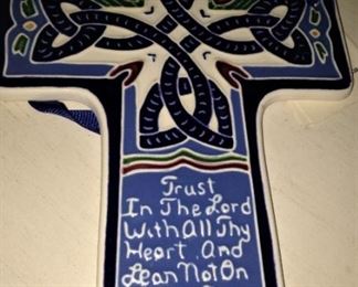 Proverbs 3:5 - cross by J. Duban Designs