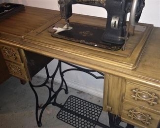 Vintage sewing machine