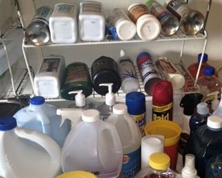 Cleaning supplies