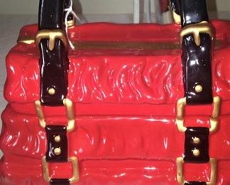Darling purse cookie jar