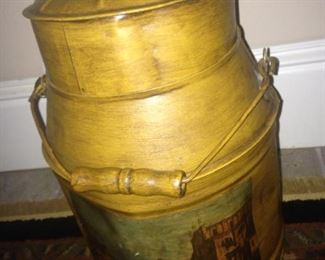 Old milk can