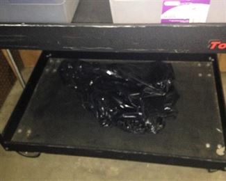 2-tier rolling cart by Torin