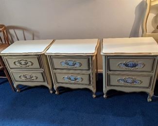 $25 each Small white 2 drawer dresser