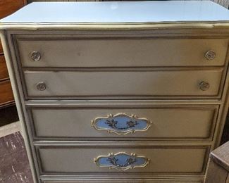 $75 5 drawer white dresser