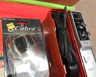 “cobra” CB with radio equipment 