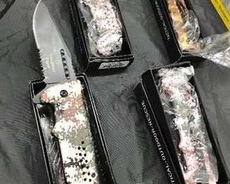 digital patterned knifes “new”