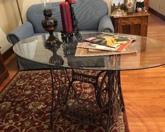 sewing inspired table 
