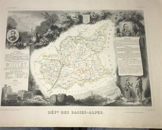 19th Century French Maps