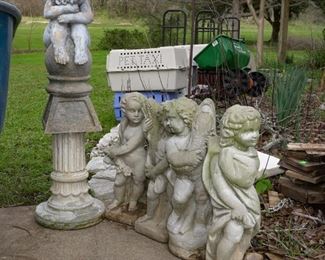 Four seasons garden statues