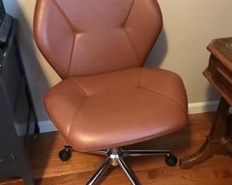 Faux Leather Office Chair (Two Available)