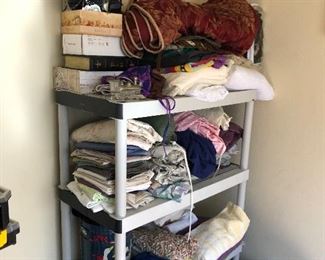 sheets, towels, blankets. sewing fabric