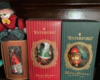 Waterford Christmas ornaments