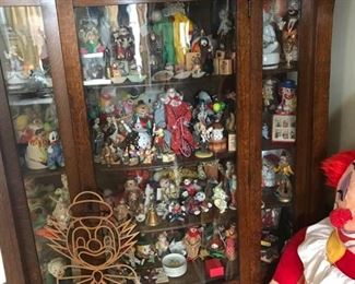 Beautiful oak china cabinet
