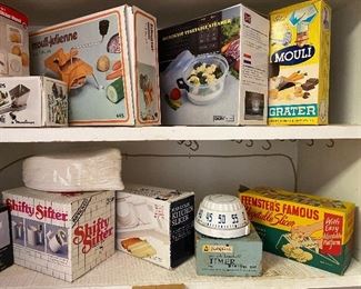 Vintage kitchen gadgets