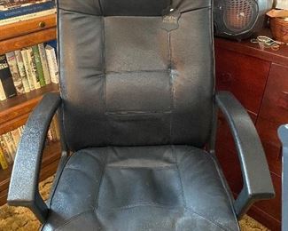Leather office chair