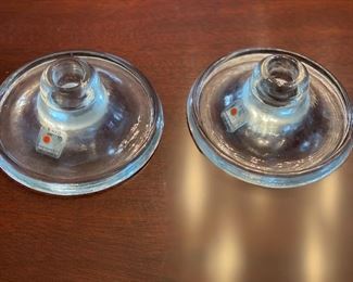 Blenko candlestick holders