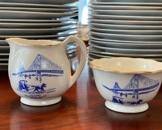 Souvenir sugar creamer Mackinac Island