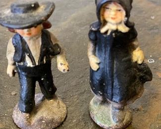 Cast iron figurines