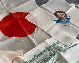 WW II handkerchiefs