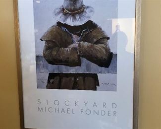 Michael Ponder (New Zealand)  Print, signed and numbered 