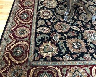 Hand Knotted Rug  11 x 9 