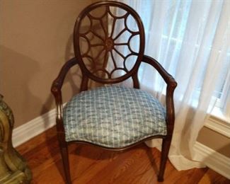 Ethan Allen web chair  $80.00