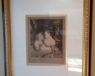 Framed antique picture.
"The Children in the wood"
24" by 27"
$150.00
