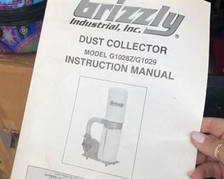Grizzly Dust Collector, new in box 