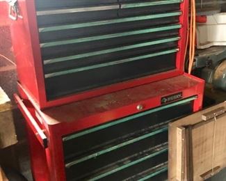 Husky tool chest & hand tools 