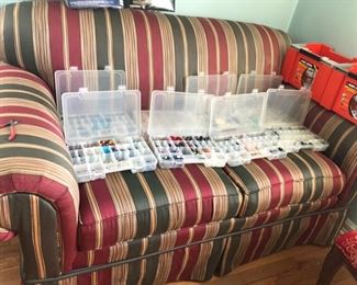 Beads for jewelry making & sofa 