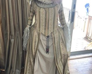 Vintage mannequin with Civil war re-enactment costume 