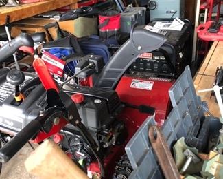 Garage is jam packed 