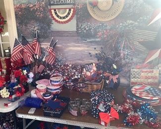 Fourth of July decor