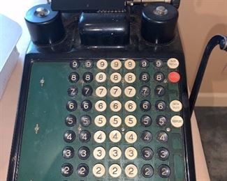 Vintage cash register