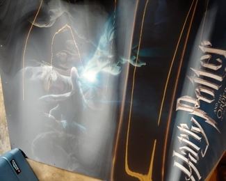 Large metal Harry Potter Hologram Poster