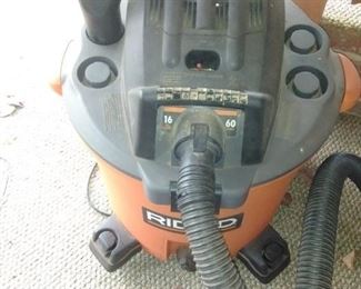 rigid shop vac